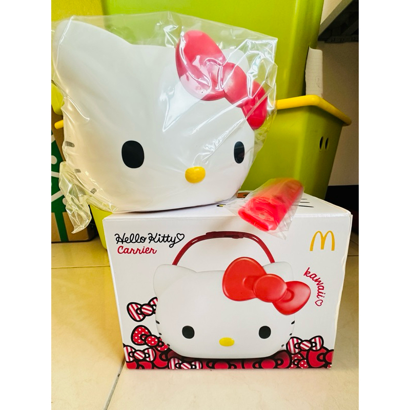 限量 「全新現貨 」台灣麥當勞 Hello Kitty汽車置物籃