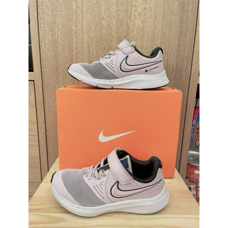 NIKE STAR RUNNER2 兒童運動鞋/跑鞋/粉紫色 12c,18cm