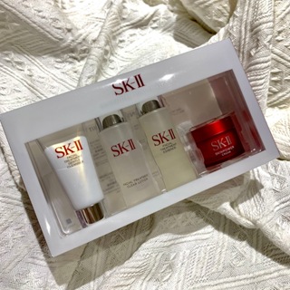 SK-II 旅行四件組(鹿小姐美妝) 國際航空版 青春露 化妝水 清潔 洗面 潔顏 水潤 保濕 補水 清爽 乳霜 修護