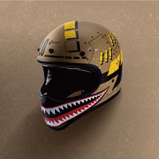 Gallop 全罩式安全帽 M1王牌-消光沙色黃 山車帽 S~XL