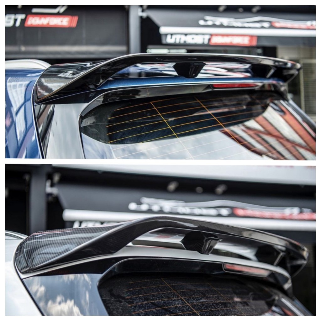 【EMR / 濕碳】BMW G05 X5 升級 黑武士 碳纖維 亮黑 頂翼 尾翼 擾流板 高密合 卡夢 40I M50I