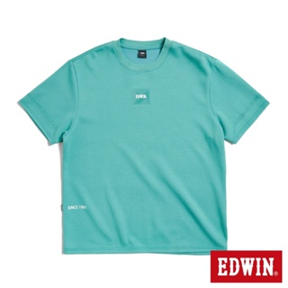 EDWIN 涼感吸濕排汗短袖T恤(綠色)-男款