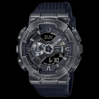 []錶子$行頭[] CASIO 卡西歐 G-SHOCK 蒸氣龐克 工業風 仿舊金屬雙顯手錶 -(GM-110VB-1A)