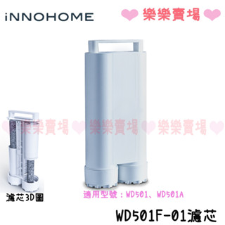 樂樂【iNNOHOME】WD501F-01 專用濾芯 海爾 Haier WD501A (小白鯨)專用 標配贈濾芯