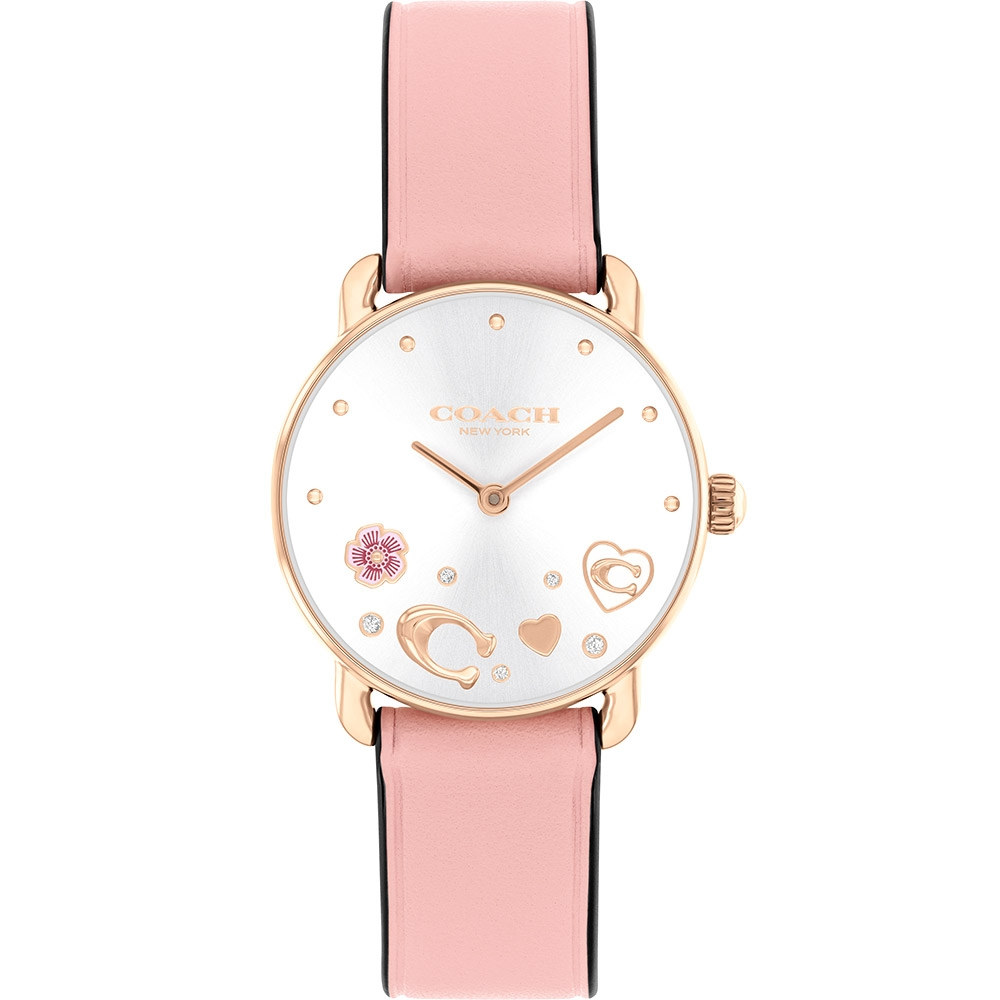 Coach Elliot 愛心C字女錶-28mm CO14504306