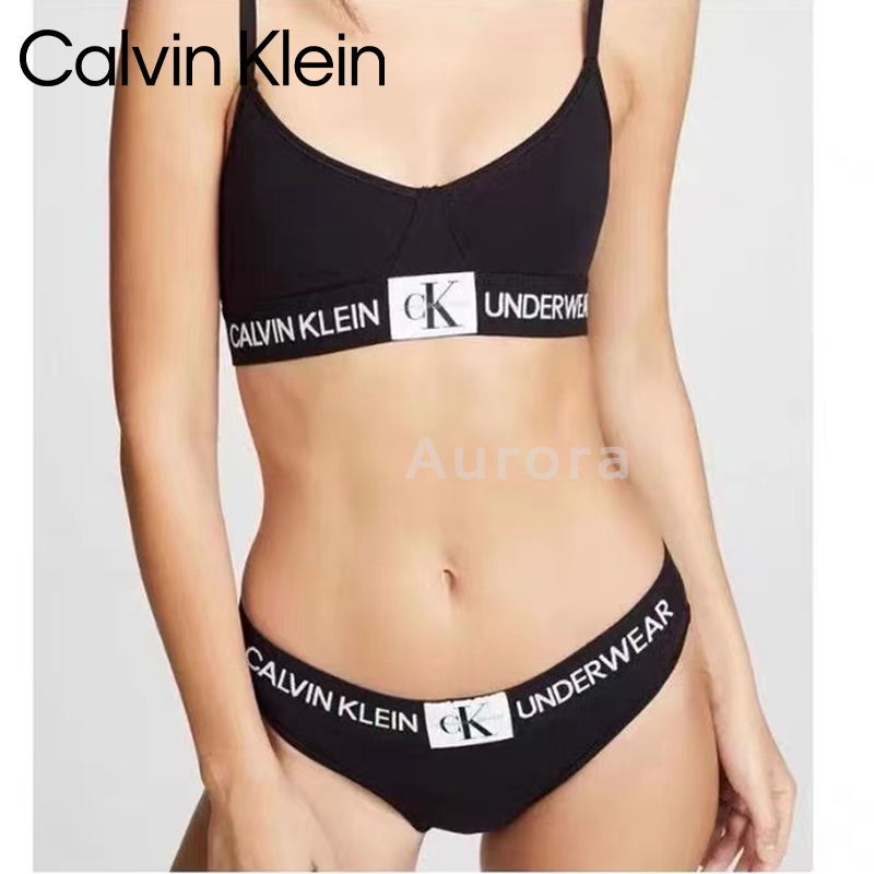 Aurora 購物分享💕 Calvin Klein 細肩帶 背心式內衣 內褲 女生運動內衣  有襯墊CK內衣