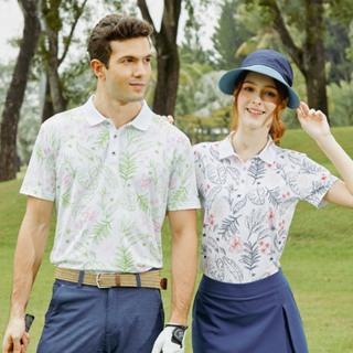 snowbee golf CoolMax男女-夏日風情短袖Polo衫(高爾夫球衫 球衣 運動 登山 網球 騎車 運動衫)