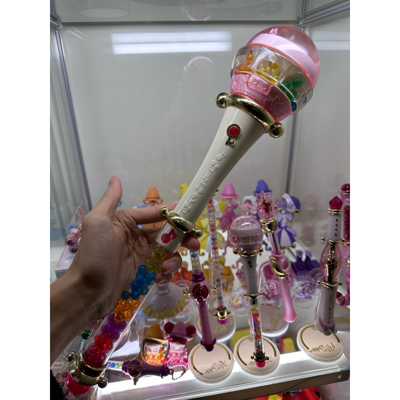 二手萬代 BANDAI 小魔女 doremi 初代 第一代 克魯魯 波隆 魔法棒 變身器