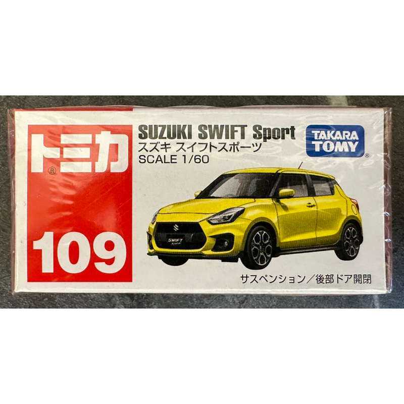 Tomica 多美 No.109 109 Suzuki 鈴木 Swift Sport 模型車 模型