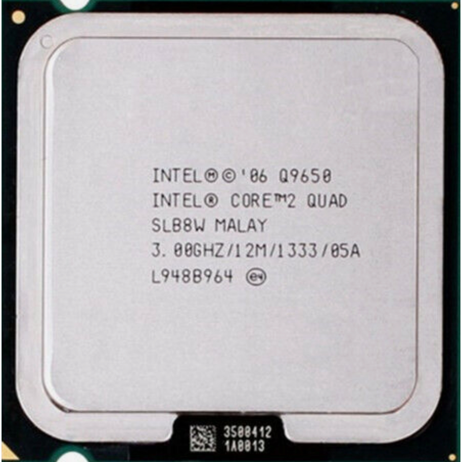 Intel Core2 Quad Q9650 @ 3.00GHz