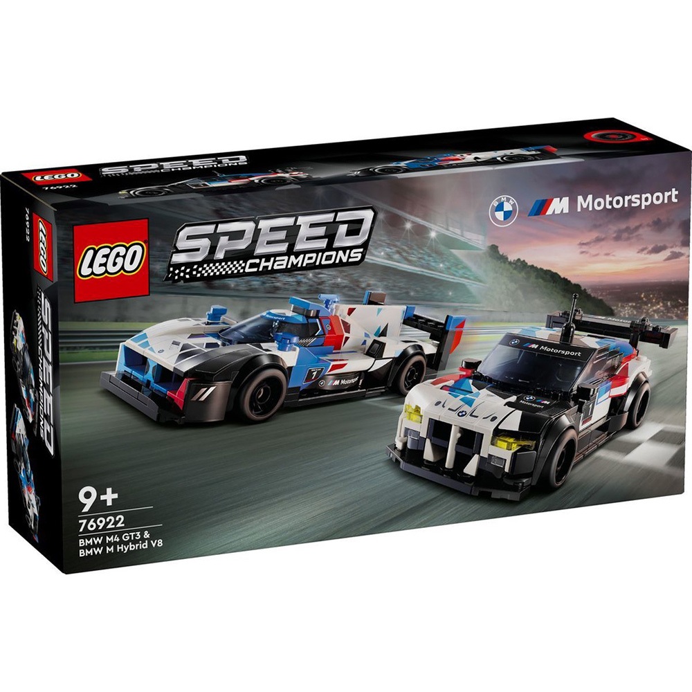 LEGO樂高 LT76922 Speed Champio系列 - BMW M4 GT3 &amp; BMW M Hybrid V