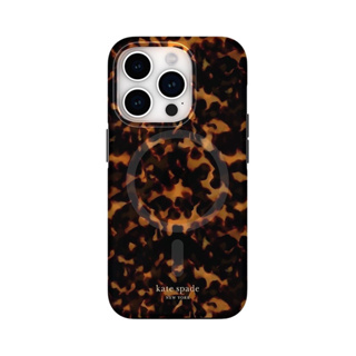 【kate spade】iPhone 15 pro MagSafe 華麗玳瑁 豹紋 手機殼 手機保護殼