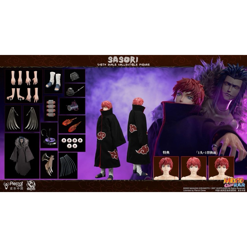⭕️現貨⭕️RocketToys  ROC-010 火影忍者 疾風傳 蠍 三代目 風影傀儡 非ROC003 ROC005