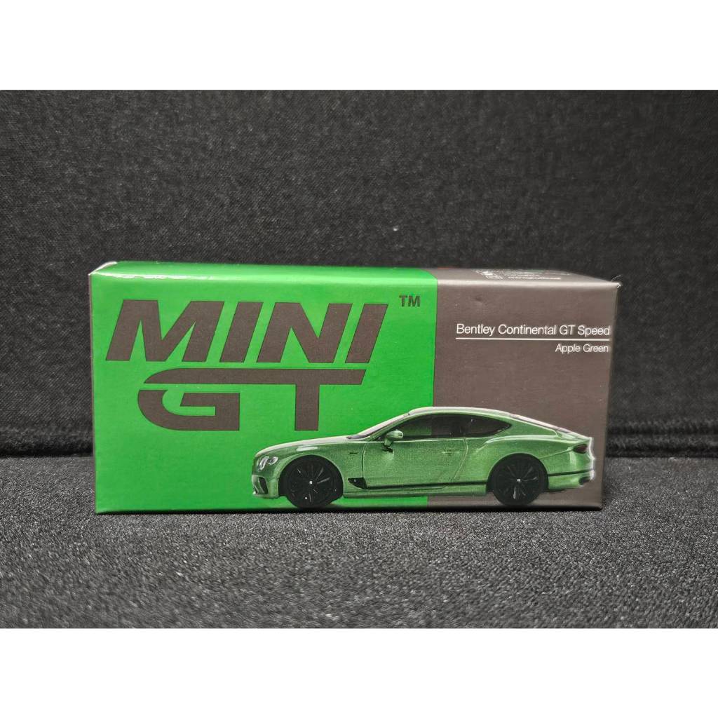 【模型娜】MINI GT 1/64 #473 Bentley Continental GT Speed 2022 綠