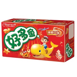 好麗友 好多魚餅乾烤蝦口味 90g/盒