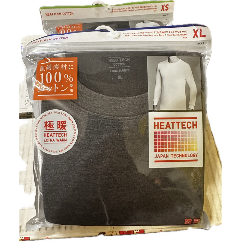 💲常來買💲🇯🇵日本UNIQLO🇯🇵男裝 圓領 極暖HEATTECH發熱衣 1.5倍暖 科技發熱衣💥現貨💥