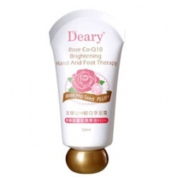 Deary 媞爾妮玫瑰Q10細白手足霜50ml