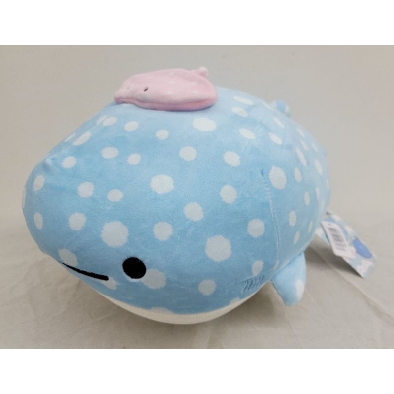 Jinbesan 大型藍鯨娃娃 豚鯨娃娃
