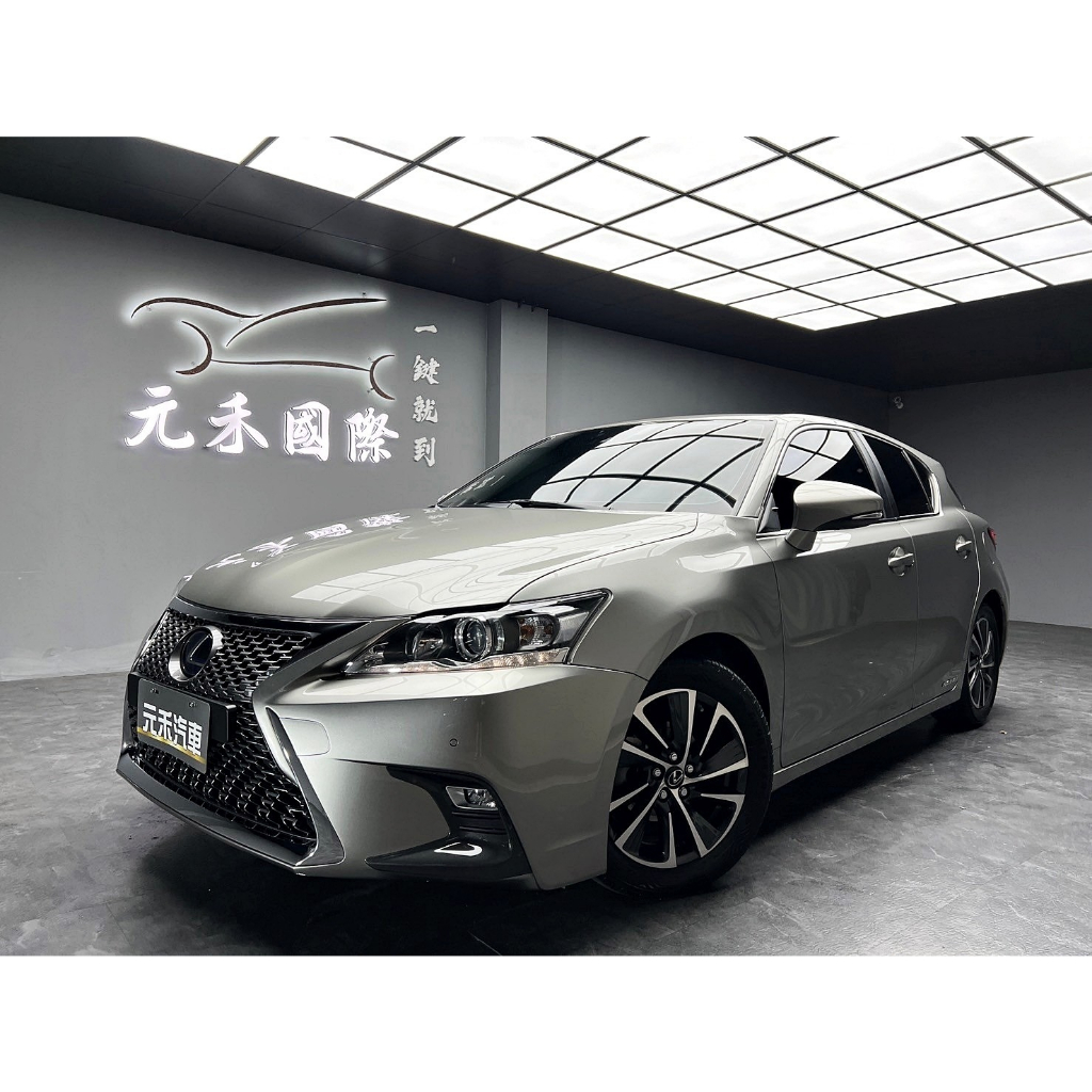 中古車 二手車【元禾阿龍店長】2018 Lexus CT200h 跟車豪華版 電熱椅/油電掀背❗️無泡水事故認證車一手車