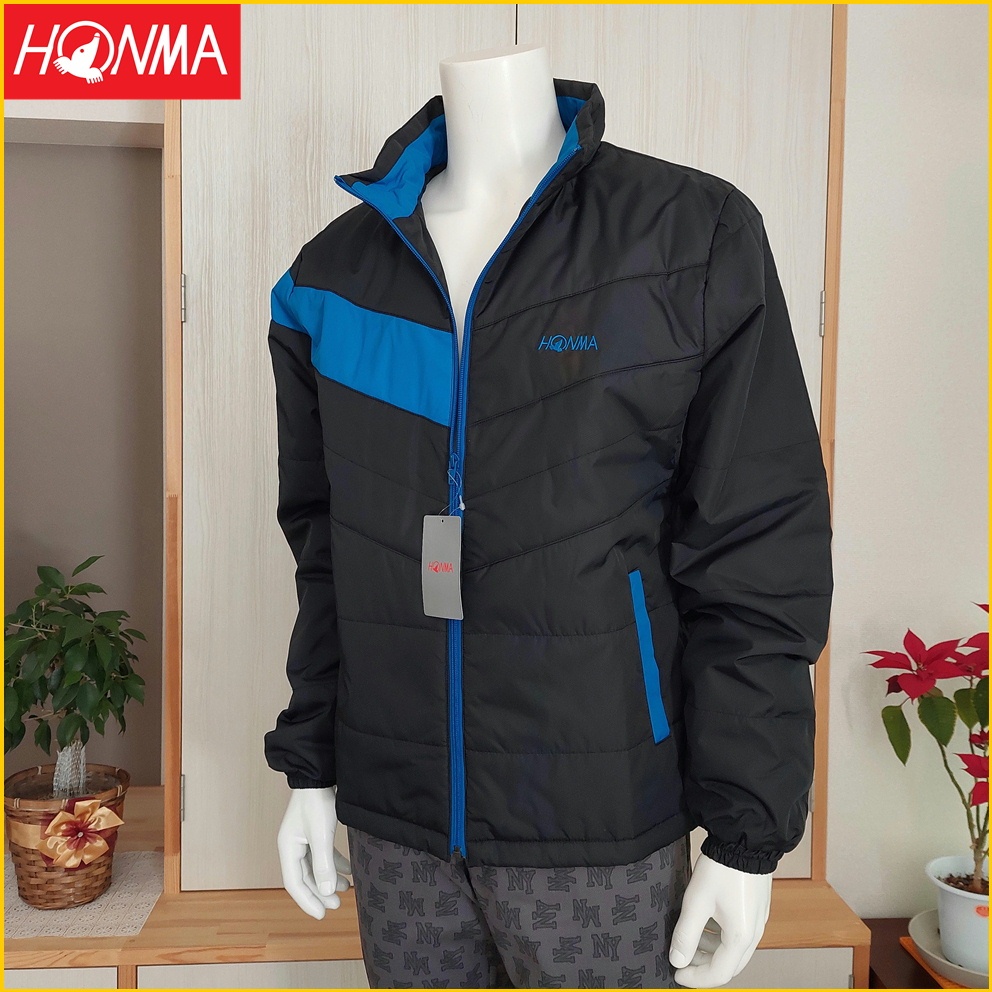 日本高爾夫✈️本間 HONMA 鋪棉外套 新品 男L号 HONMA GOLF 高爾夫 防寒鋪棉 防風外套 MF823H