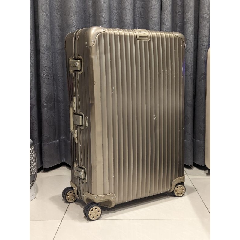 RIMOWA TOPAS TITANIUM 30吋鋁鎂合金鈦色行李箱