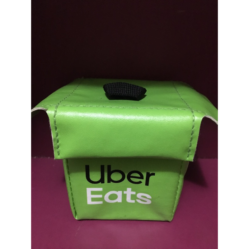 Uber Eats 造型零錢包（綠色）二手商品，不介意者再購買