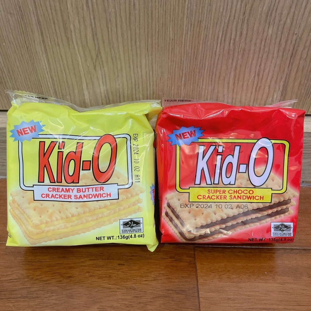 Kid-O 三明治餅乾 奶油 巧克力 136g 餅乾