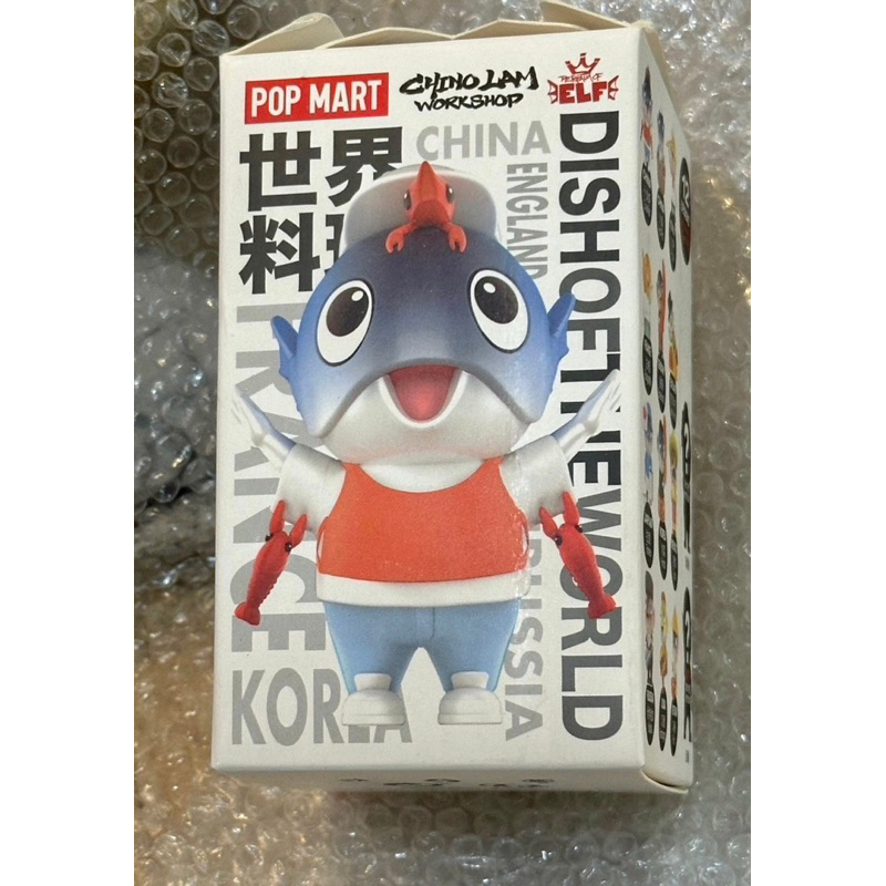  POPMART泡泡瑪特 鮪魚世界料理系列 盲盒 確認款 拉麵 現貨
