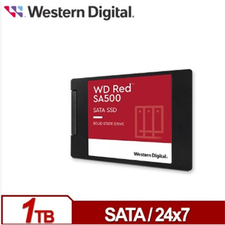 WD 紅標 SA500 1TB 2.5吋SATA NAS SSD