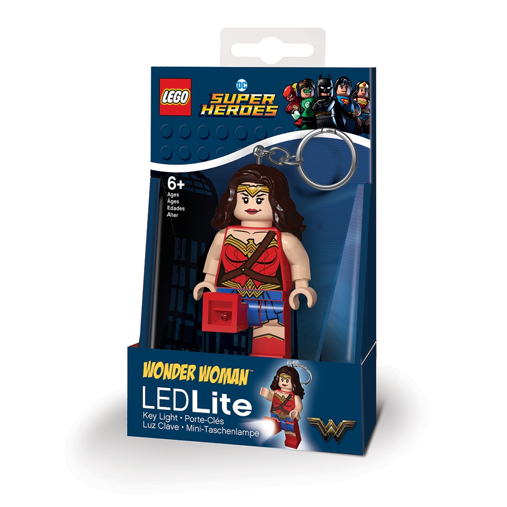 ✨愛子小姐✨ LEGO 樂高 鑰匙圈手電筒 LGL-KE70  神力女超人