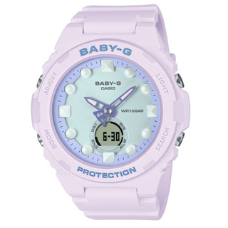 CASIO卡西歐 BABY-G 未來風 夢幻色彩雙顯錶款 BGA-320FH-4A
