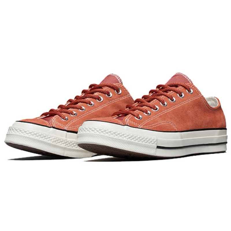 converse chuck 70 RED 紅色 橘紅 麂皮 帆布鞋 US8 26.5 162999C 全新 1970