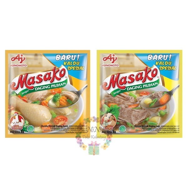 印尼 MASAKO 調味粉 Ayam Sapi 雞肉湯 牛肉湯