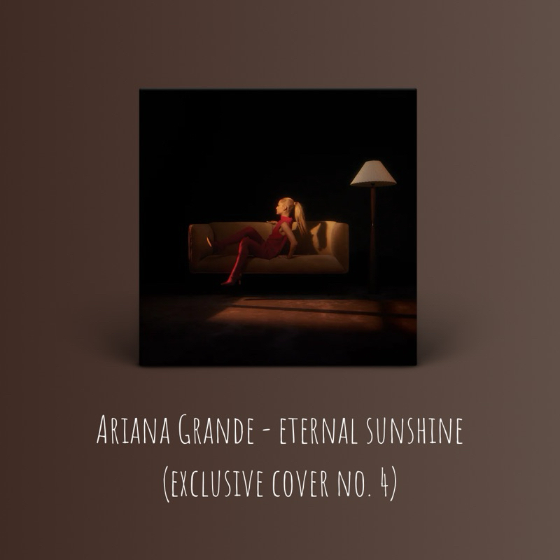 DR美國🇺🇸亞莉安娜Ariana Grande-eternal sunshine獨家封面4 CD/彩膠