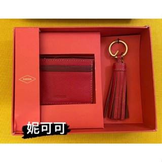 【交換禮物】Fossil卡夾鑰匙圈禮盒