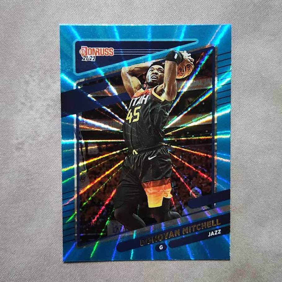 【正版】 2021-22 NBA 爵士 Donovan Mitchell 米契爾 Donruss NO.159