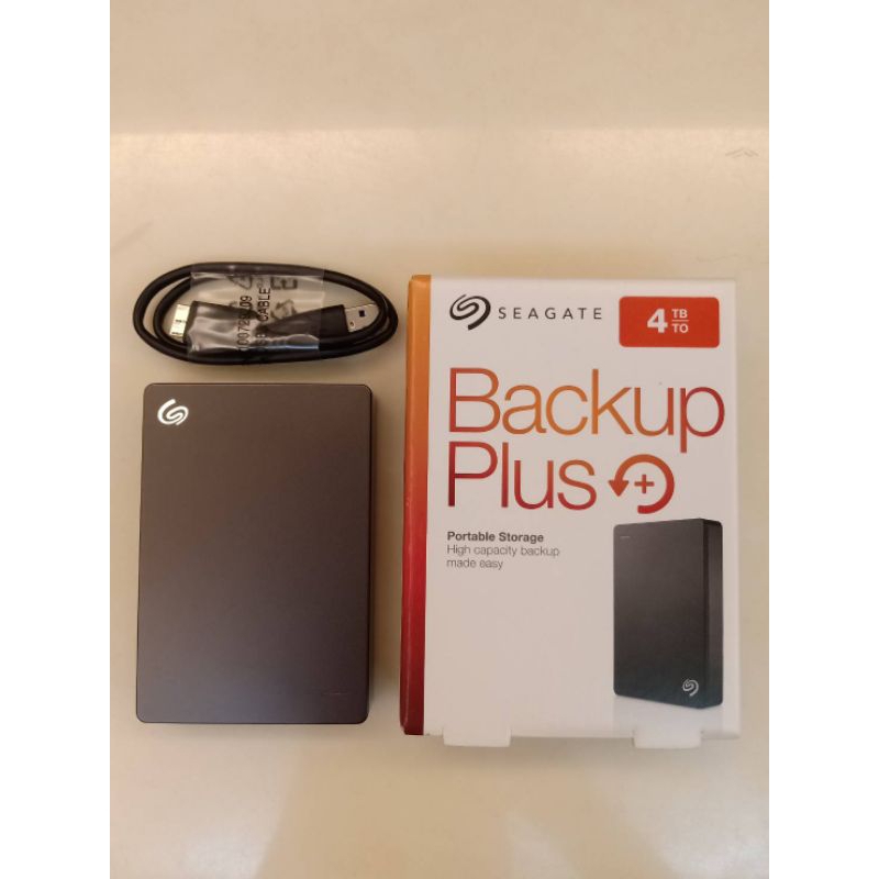 Seagate Backup Plus Portable 2.5吋4TB行動硬碟
