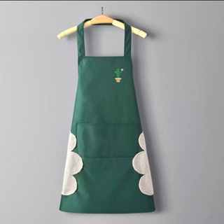 防水圍裙 防油可擦手 廚房料理做菜防污圍裙 圍裙 圍巾