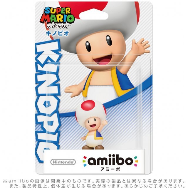 【NeoGamer】全新現貨 Amiibo 超級瑪利歐系列 奇諾比奧 4902370523454