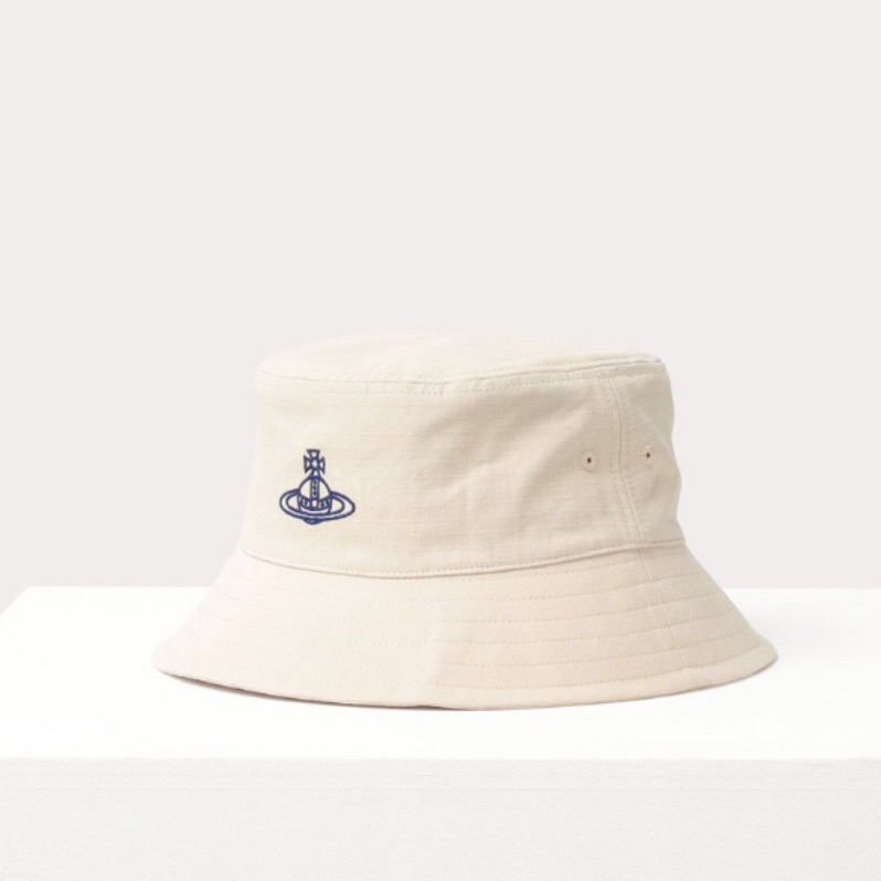 現貨🌟 新品🇯🇵 Vivienne Westwood 漁夫帽 London 刺繡漁夫帽 帽子 日本 代購 帽 遮陽 帽
