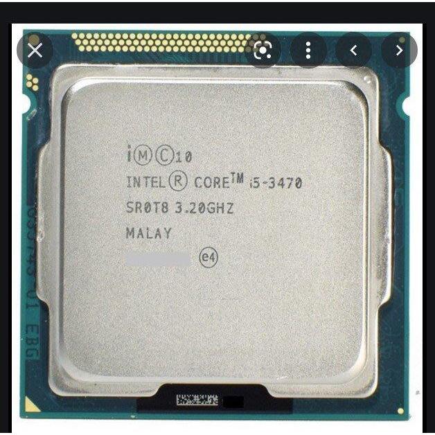 Intel Core i5-3470 3.2GHz 1155腳位 四核心 CPU 拆機良品