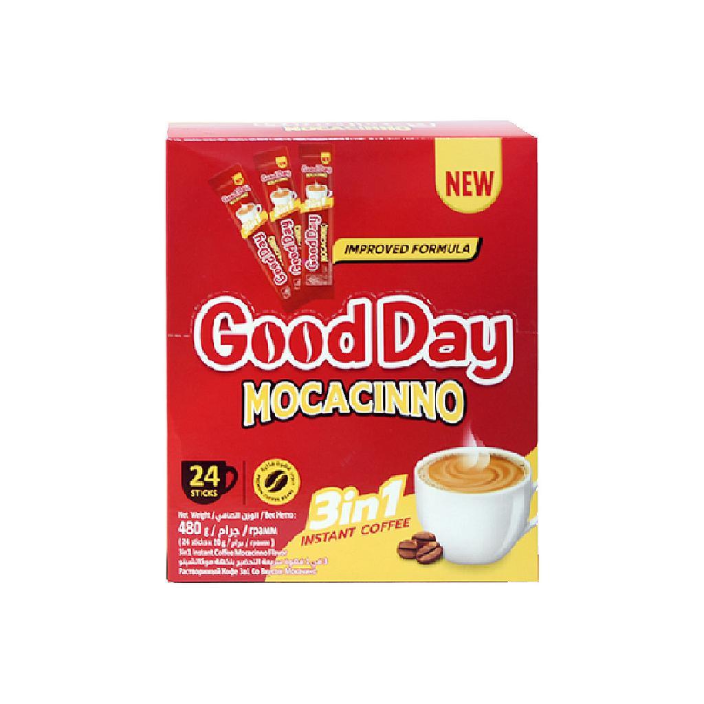 印尼 GOOD DAY Mocacinno 3in1 盒裝 摩卡三合一咖啡 24*20g