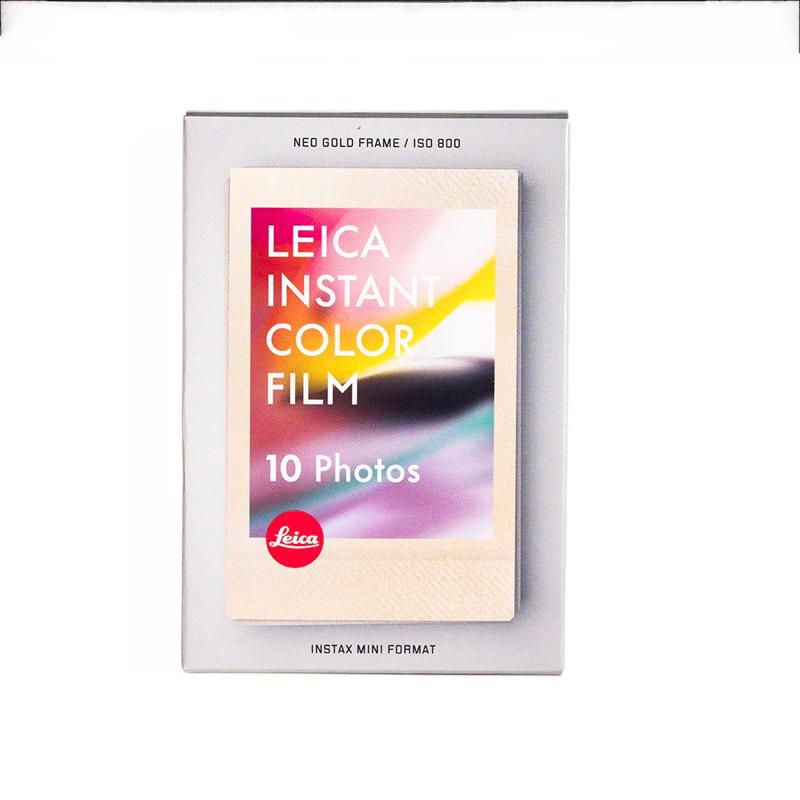 徠卡 Leica SOFORT 2 拍立得底片 金色邊框 相紙 富士 instax mini fujifilm