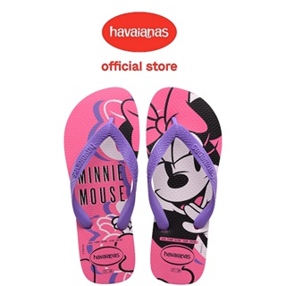 Havaianas 哈瓦仕 拖鞋 男女鞋 夾腳拖 迪士尼 米妮 粉紫 Top Disney 4139412-9898U