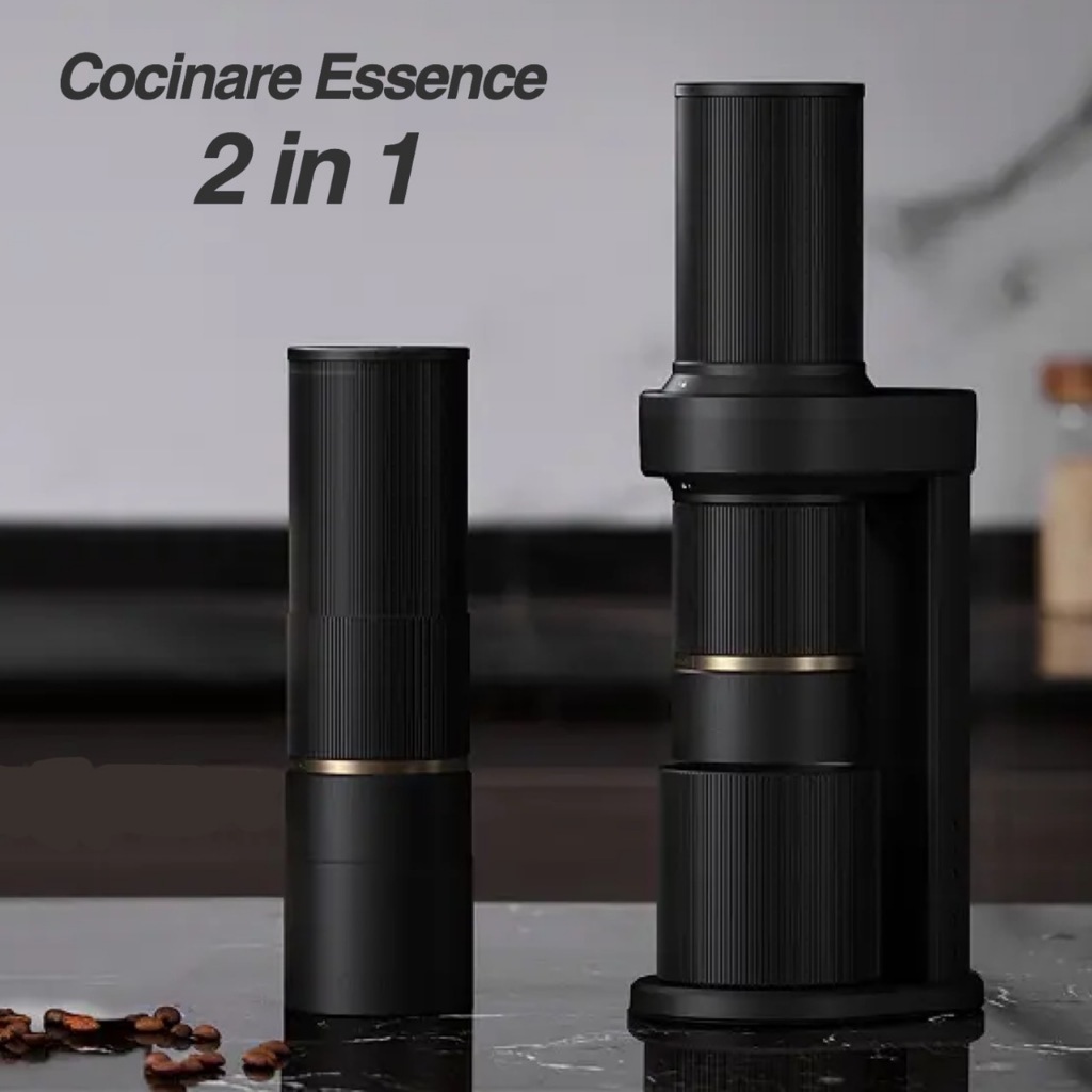 Cocinare Essence 2 in 1 電動咖啡磨豆機 38mm鍍鈦錐刀 CCG-402 義式手沖 免運 享折扣