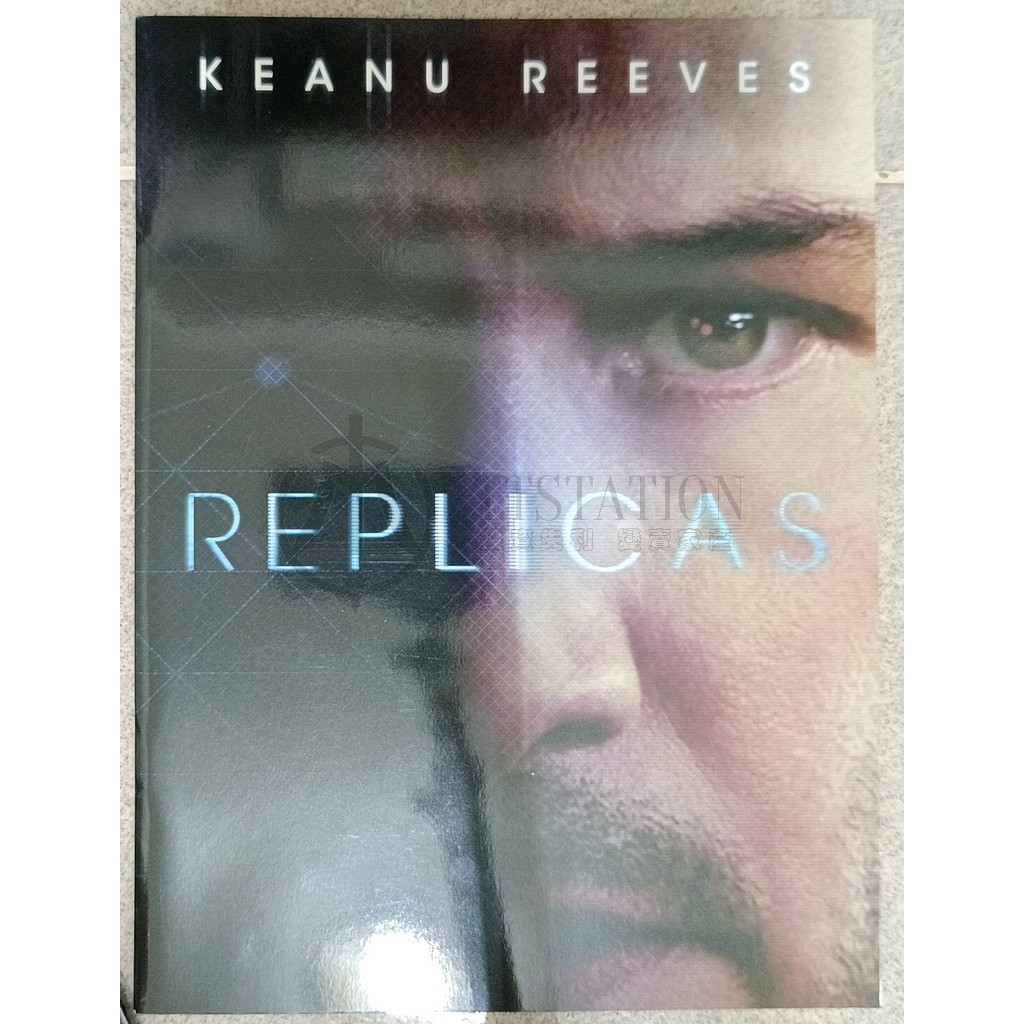 2019 基努李維 捍衛生死線 日文電影場刊 Replicas 複製人