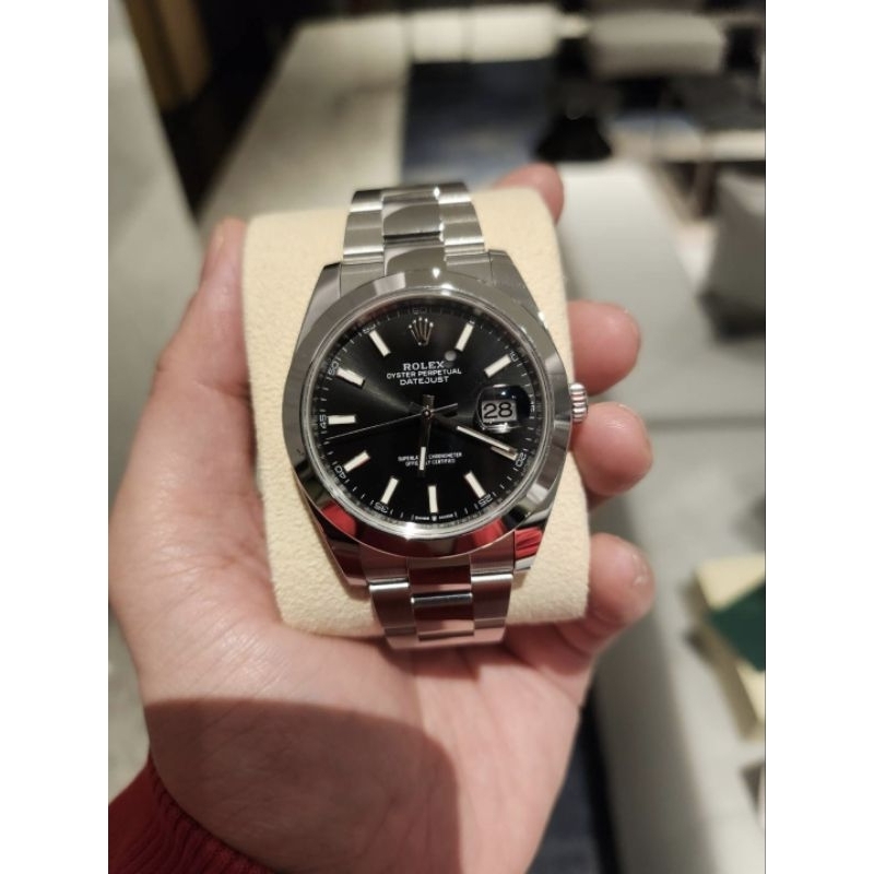 勞力士 126300 Datejust Rolex 放射面 三板帶 Oyster Perpetual Datejust