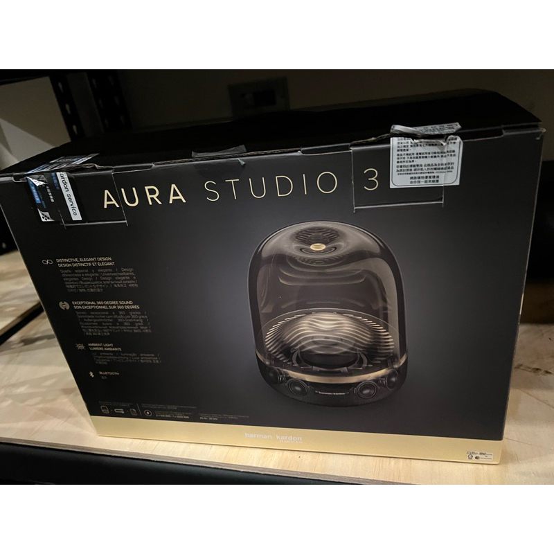 《二手》Harman Kardon Aura Studio 3 無線藍芽喇叭（水母喇叭第三代）