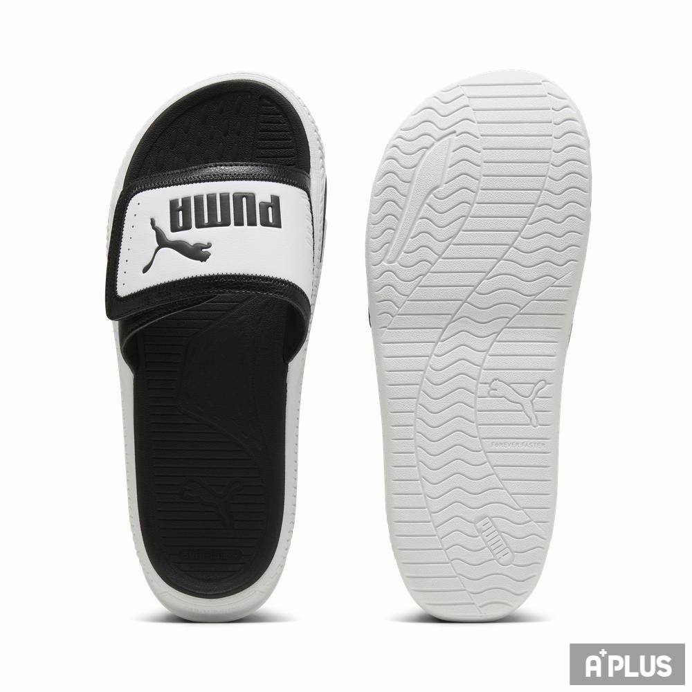 PUMA 男 拖鞋 SoftridePro Slide 24 V 黑白 -39543101