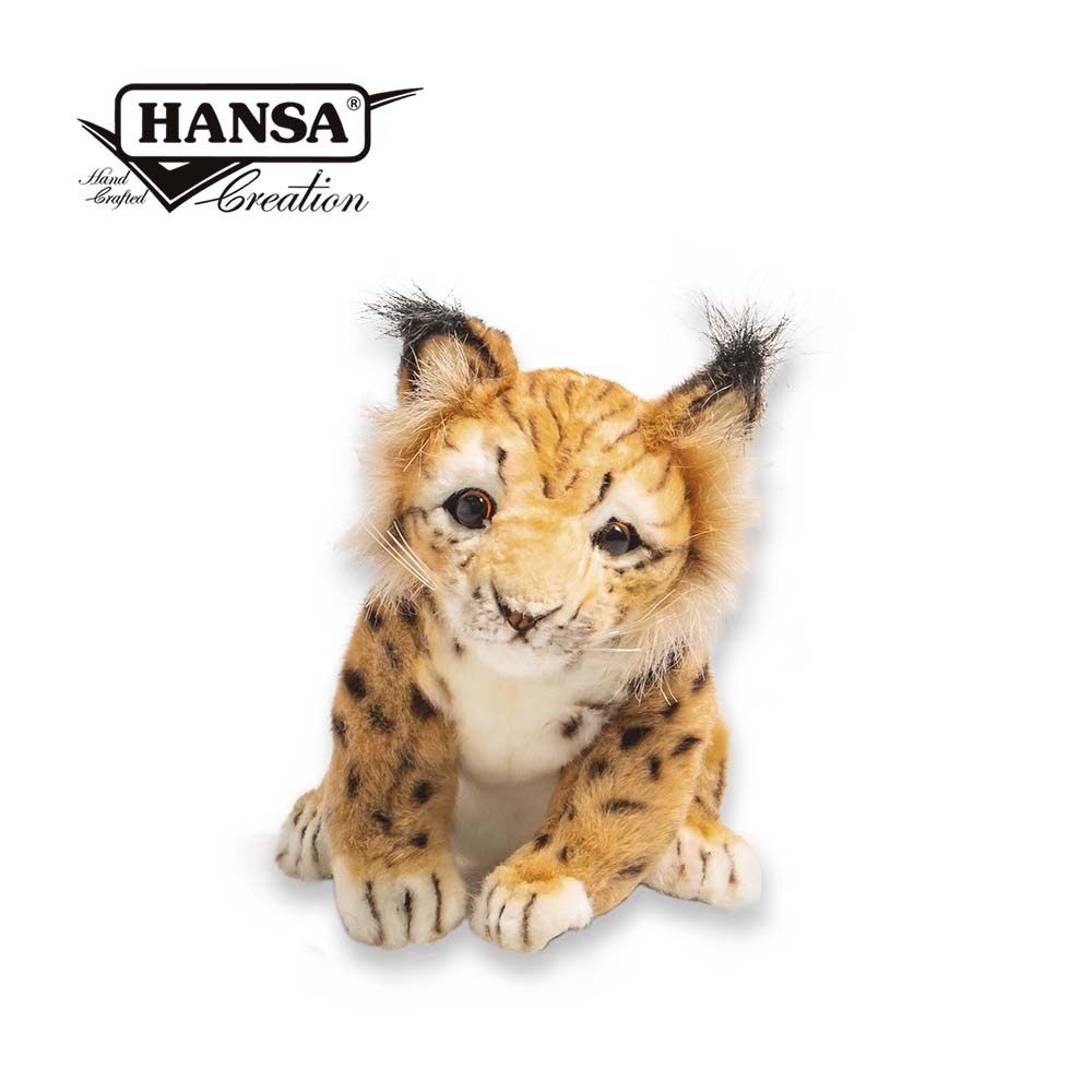 Hansa 7298-西班牙山貓寶寶26公分長